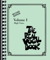 The Real Vocal Book - Volume I - High Voice - Various - C Instrument|Vocal High Voice Hal Leonard Fake Book Spiral Bound