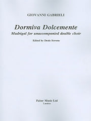 Dormiva Dolcemente - SATB Chorus (Digital Download)