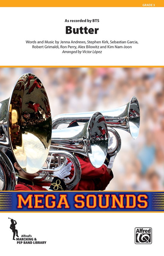 Butter – Marching Band Conductor Score & Parts (Digital Download)