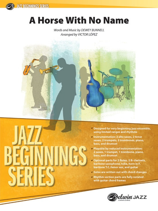 A Horse with No Name - Jazz Ensemble Conductor Score & Parts(Digital Download)