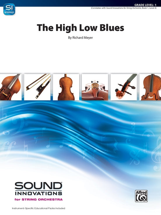 The High Low Blues - String Orchestra Conductor Score & Parts (Digital Download)