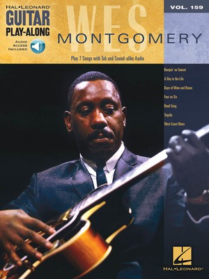 Wes Montgomery - Guitar Play-Along Volume 159 - Guitar Hal Leonard Guitar TAB Sftcvr/Online Audio