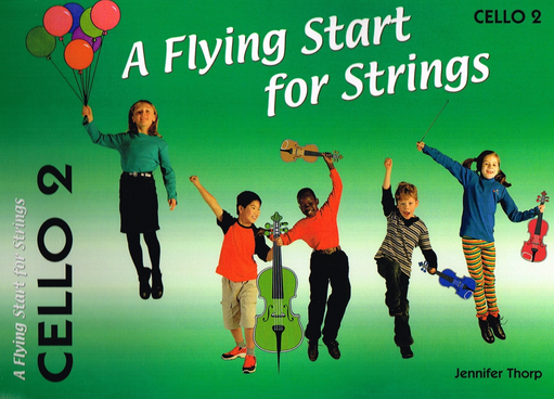 Flying Start for Strings Book 2 - Cello by Thorp Flying Strings FS048