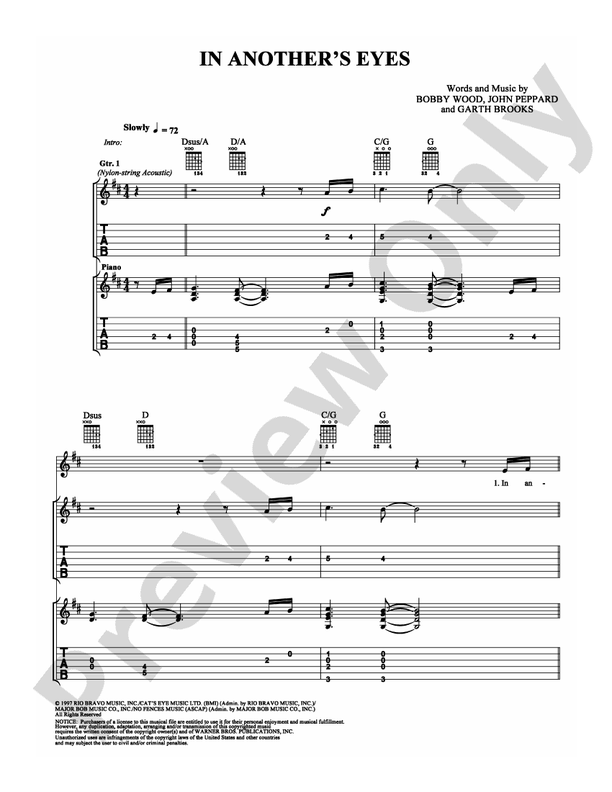 In Another's Eyes - Guitar TAB (Digital Download)