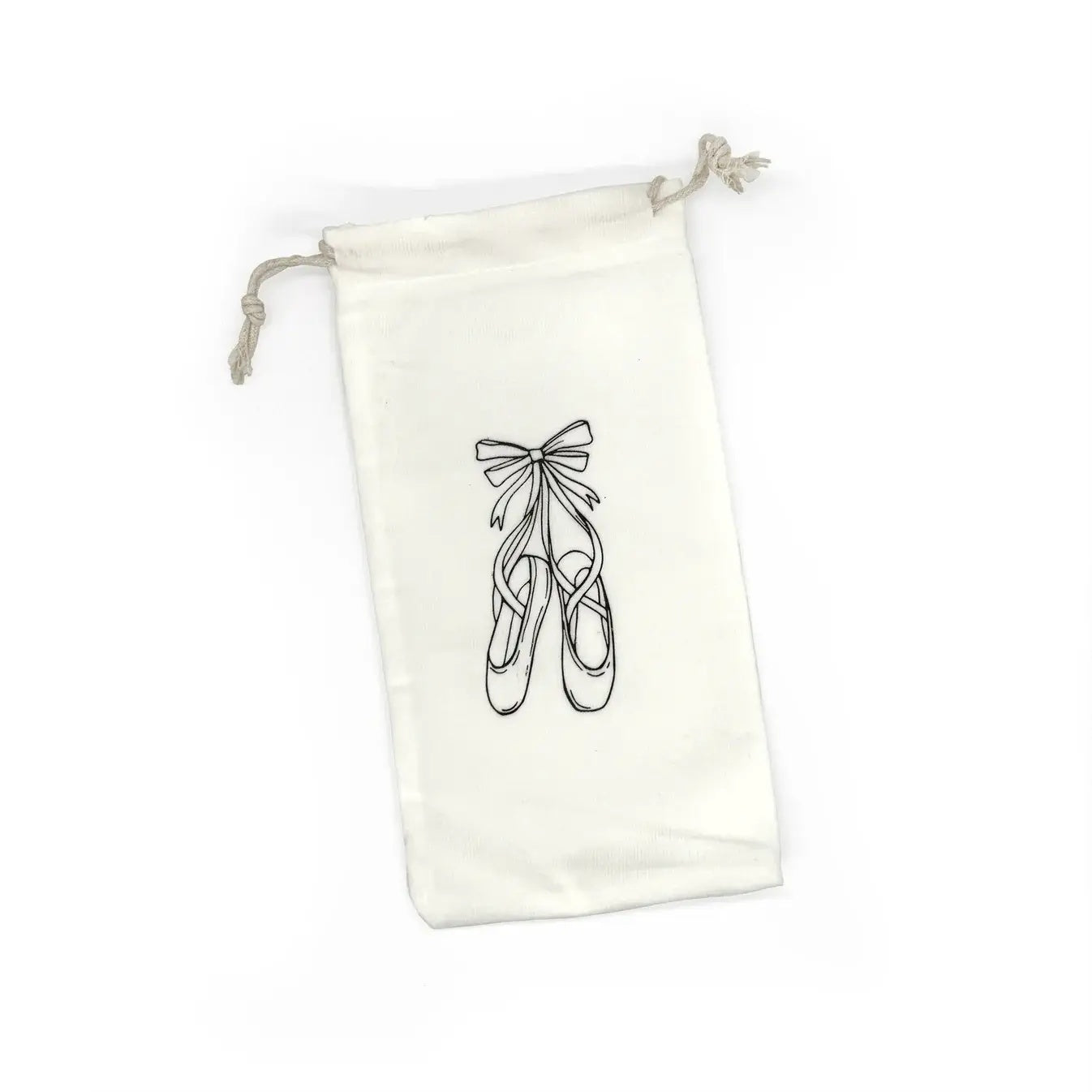 Ballet Shoe Bag White