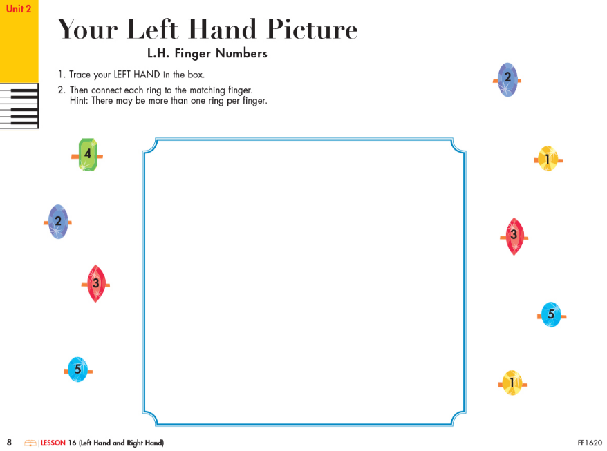 My First Piano Adventure Writing Book A - Piano by Faber/Faber Hal Leonard 420260