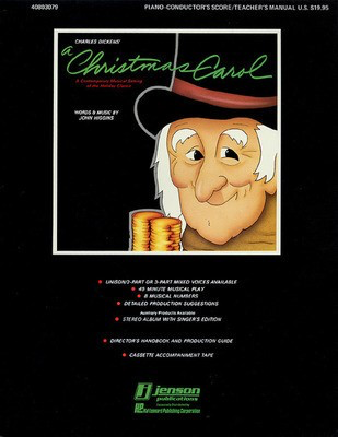 A Christmas Carol (A Holiday Musical Classic) - John Higgins - Hal Leonard Accompaniment CD CD