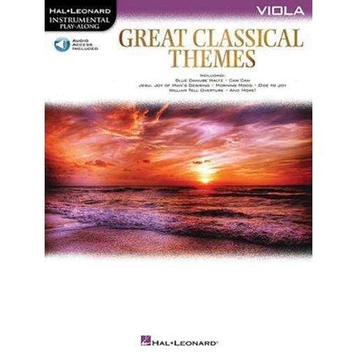 Great Classical Themes - Viola/Audio Access Online Hal Leonard 292737