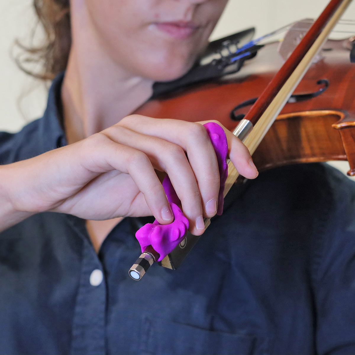 Things 4 Strings Bow Hold Buddies Purple