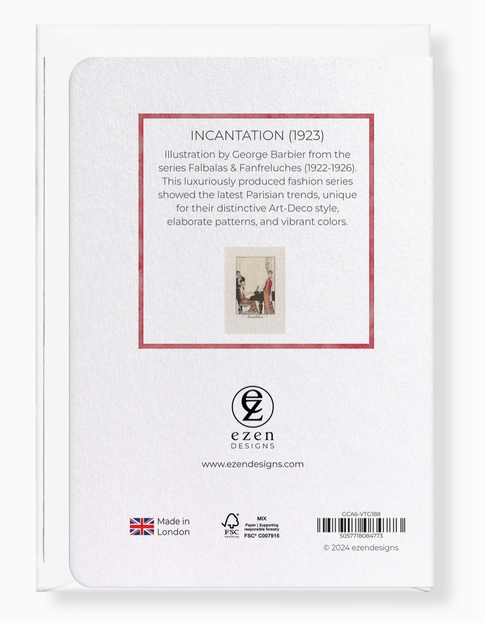 Greeting Card Incantation (1923): Vintage