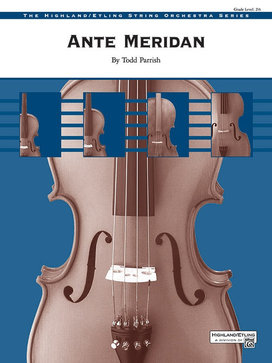 Ante Meridian - String Orchestra Conductor Score & Parts (Digital Download)