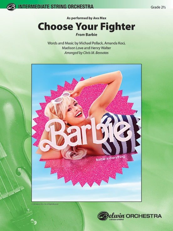 Choose Your Fighter – String Orchestra Conductor Score & Parts