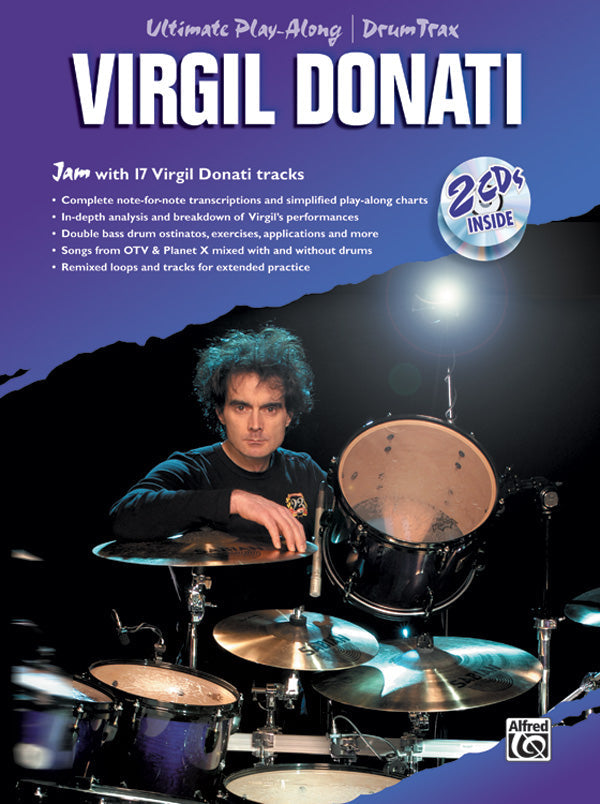 Ultimate Play-Along Drum Trax: Virgil Donati Bk/CD