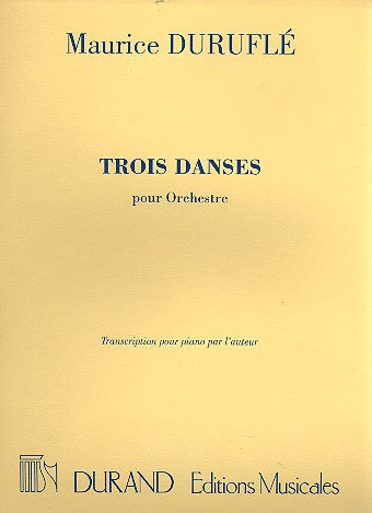 3 Danses Piano - Durufle - Durand Edition DF01492900