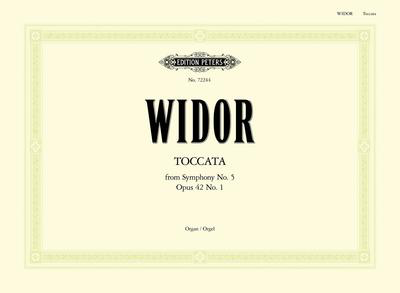 Widor - Toccata (Symphony #5 Op42) - Organ Solo - Peters EP72244