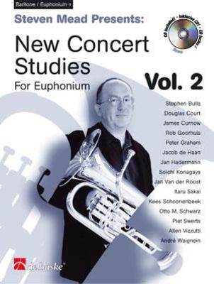 Steven Mead Presents: New Concert Studies for Euphonium - Vol. 2 Bass Clef - Various - Euphonium De Haske Publications /CD