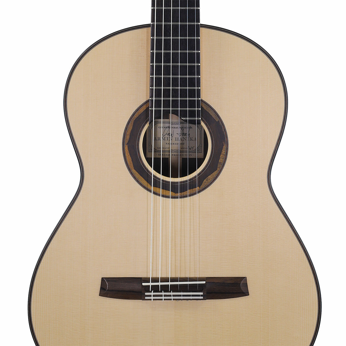 Hanika Custom Shop HE Lattice Professional Line Classical Guitar with BAM Case