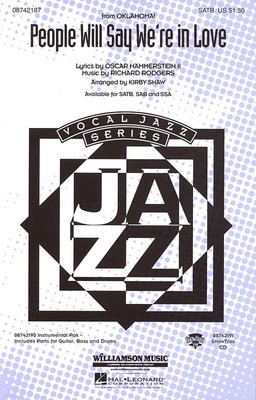 People Will Say We're in Love - (from Oklahoma!) - Oscar Hammerstein II|Richard Rodgers - SATB Kirby Shaw Hal Leonard Choral Score Octavo