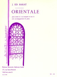 Orientale - J. Edouard Barat - Bb Cornet|C Trumpet|Trumpet - Alphonse Leduc
