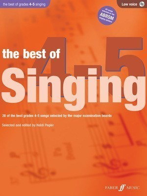 The Best of Singing Grades 4-5 (low voice/CD) - Classical Vocal Low Voice Faber Music /CD