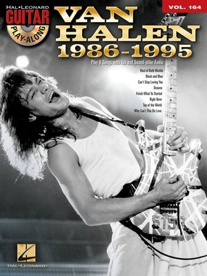 Van Halen 1986-1995 - Guitar Play-Along Volume 164 - Guitar Hal Leonard Guitar TAB /CD