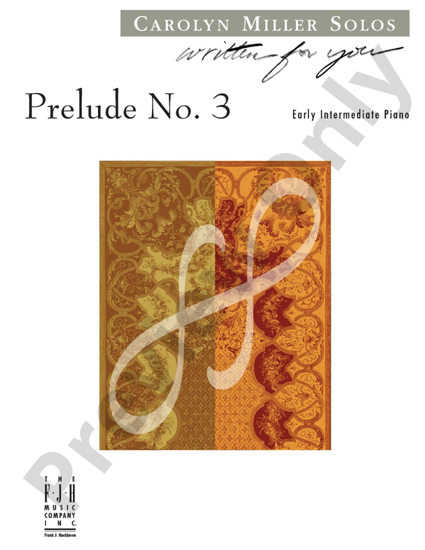 Miller - Prelude No. 3 - Piano (Digital Download)