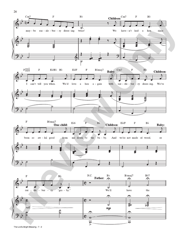 The Lord's Bright Blessing - Mr. Magoo - PVG (Digital Download)