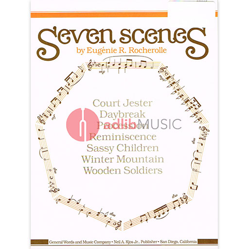 Rocherolle - Seven Scenes - Piano Kjos GP335