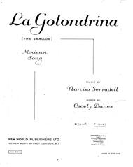 La Golondrina (The Swallow) - Vocal/Piano (Digital Download)