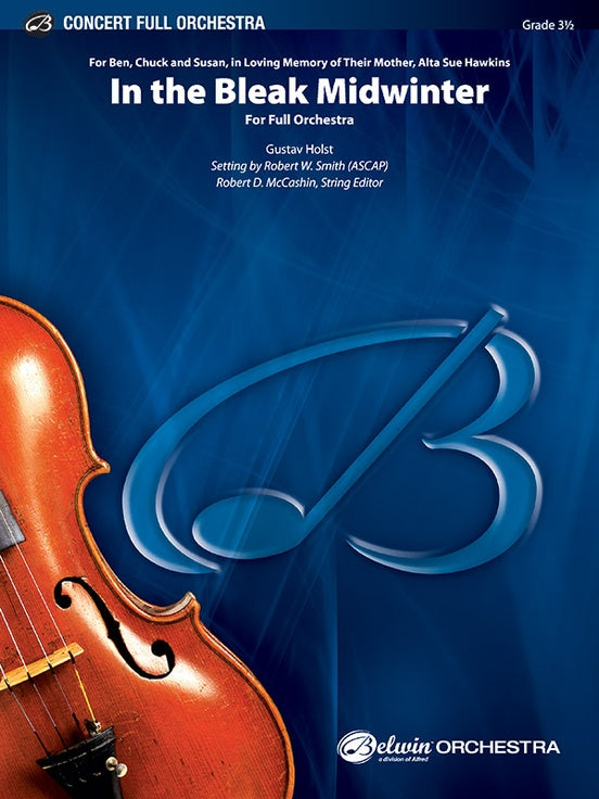 In the Bleak Midwinter – Full Orchestra Conductor Score & Parts (Digital Download)