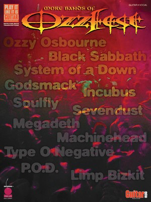 More Bands of Ozzfest - Guitar|Vocal Cherry Lane Music Guitar TAB with Lyrics & Chords