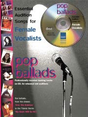 AUDITION SONGS POP BALLADS PVG BK/CD FEMALE