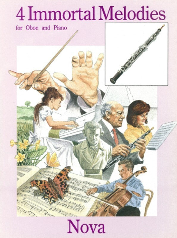 Four Immortal Melodies Arr Reid - Oboe/Piano - Nova Music