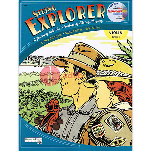 String Explorer Book 1 - Violin Book/ECD
