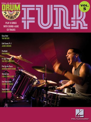 Funk - Drum Play-Along Volume 5 - Drums Hal Leonard Drum Notation /CD