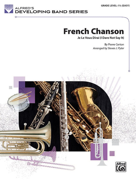French Chanson – Concert Band Conductor Score & Parts (Digital Download)