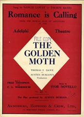 Romance Is Calling (from 'The Golden Moth') - Voice/Piano (Digital Download)