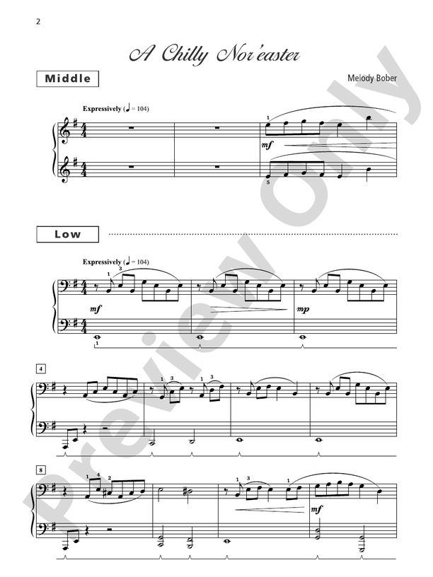 Grand Trios for Piano, Book 5: 4 Intermediate Pieces for One Piano, Six Hands (Digital Download)