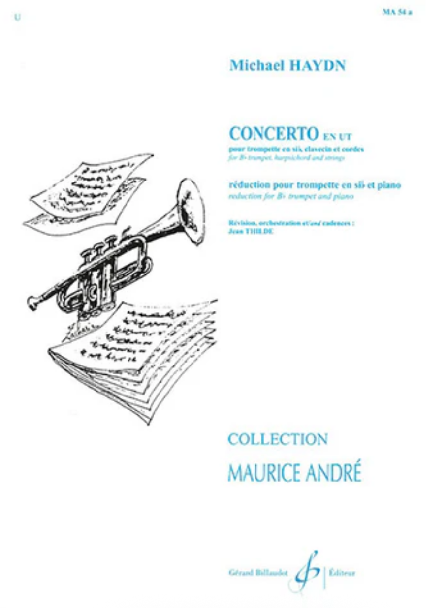 Concerto in Cmaj for Trumpet/Piano - Haydn M - Billaudot