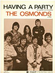 Having A Party (Archive) - The Osmonds - PVG (Digital Download)