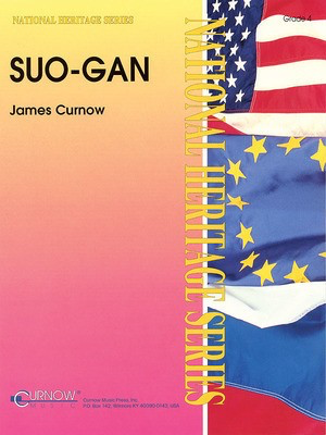 Suo-Gan - Grade 4 - Score and Parts - James Curnow Curnow Music Score/Parts
