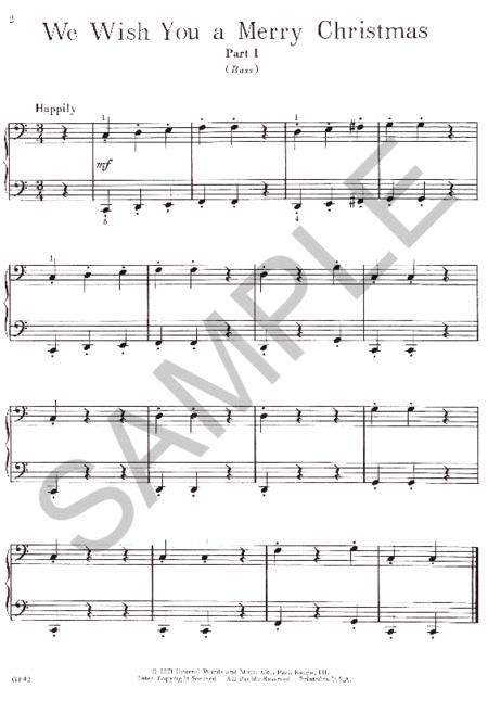 CHRISTMAS CAROLS FOR 2 PIANOS - 2 PIANOS 8 HANDS - BASTIEN GP42