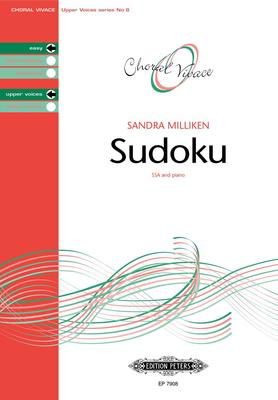 Sudoku - SSA Choral Score Octavo - Sandra Milliken - Peters EP7908