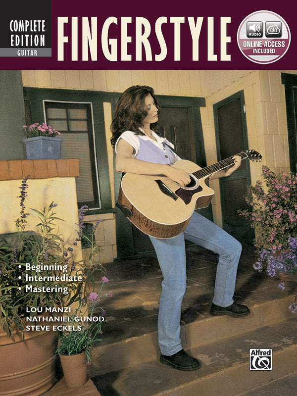 FINGERSTYLE GUITAR METHOD COMPLETE BK/CD