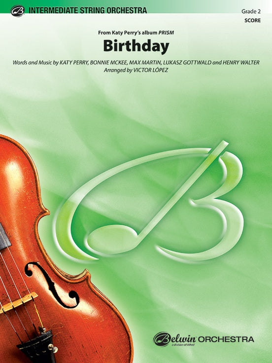 Birthday - String Orchestra Conductor Score & Parts (Digital Download)