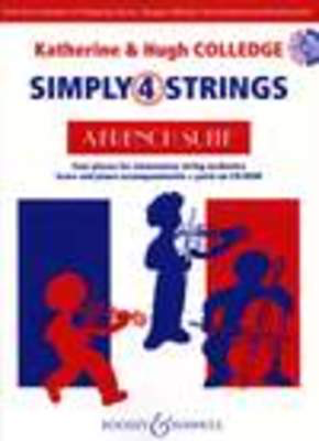 French Suite Simply 4 Strings Sc/Pno Accomp/Cd -