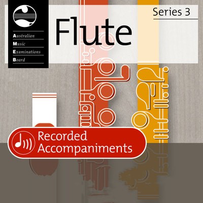 AMEB Flute Series 3 First Grade - Recorded Accompaniments - Flute CD AMEB 1203055139