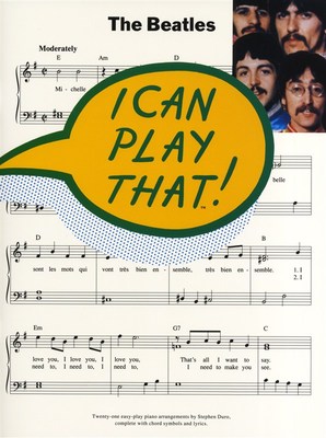 I Can Play That Beatles - Easy Piano Wise AM89912