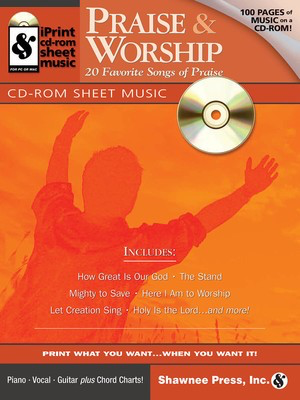 iPrint: Praise & Worship - Book/CD-ROM Pack - Shawnee Press Book/CD-ROM