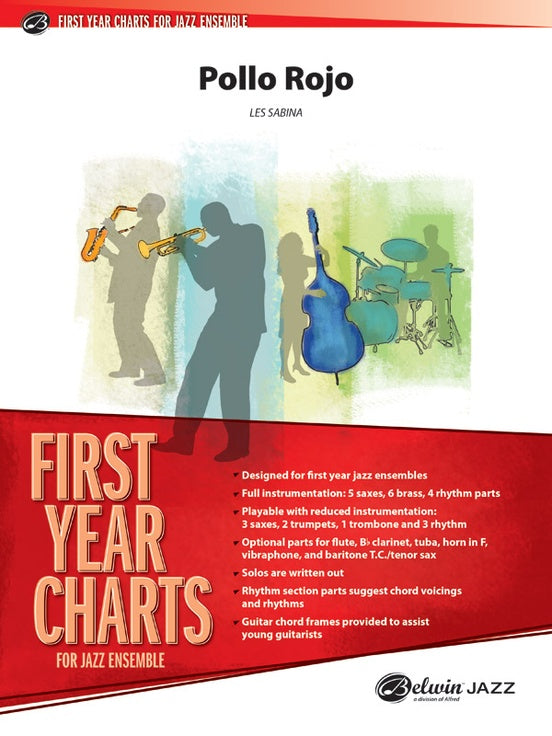 Pollo Rojo - Jazz Ensemble Conductor Score & Parts(Digital Download)